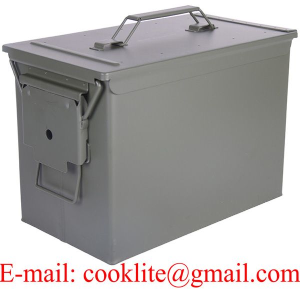 US Ammo Box Military Ammo Can Metal Tool Box