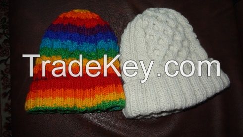 Cable Knit Winter Caps