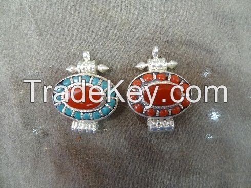 Tibetan  Ghau Pendant