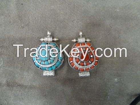 Tibetan  Ghau Pendant