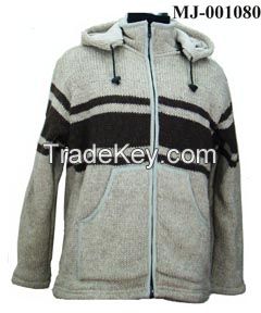 Woolen Knitted Hoody