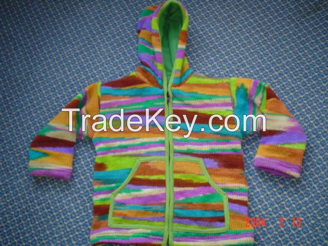 Woolen Knitted Hoody