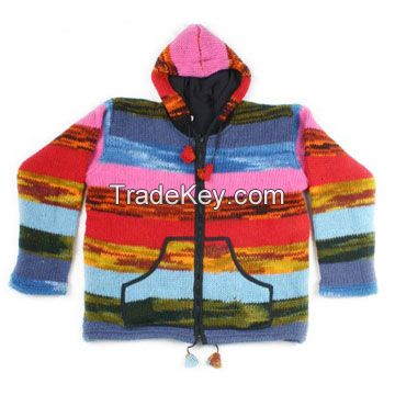 Woolen Knitted Hoody