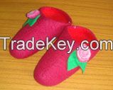 Handmade Felt Indoor Slippers