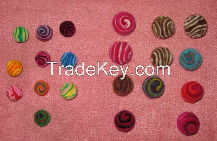 Small  Felt balls