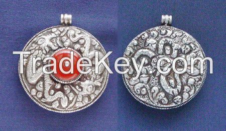 Silver Charm Pendants