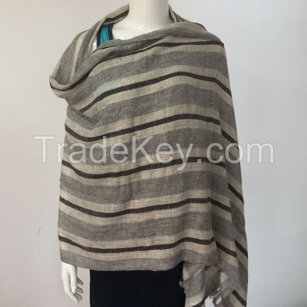 Stripe woolen Stole