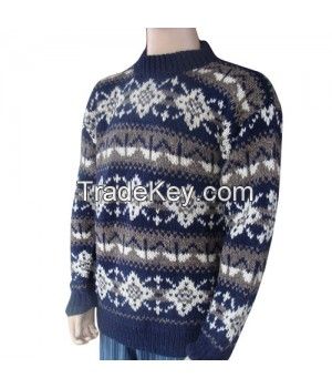 Jacquard Knit Sweater-New Arrival