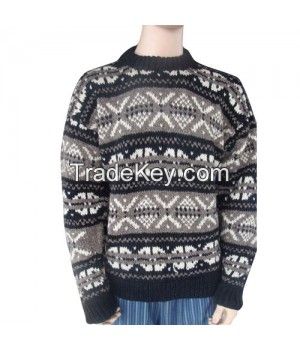 Jacquard Knit Sweater-New Arrival