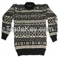 Jacquard Knit Sweater-New Arrival