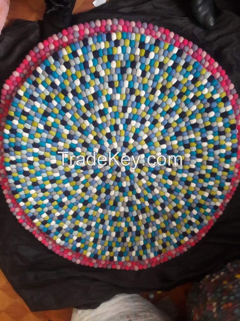 Felt Ball Mat