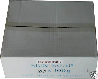 Australian Goats Milk Soap 100gm BULK BOX 100