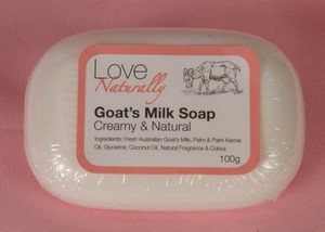 Love Naturally Goats Milk Soaps BULK BOX 100