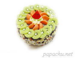Realistic Miniature Cake (round design)100% handcraft