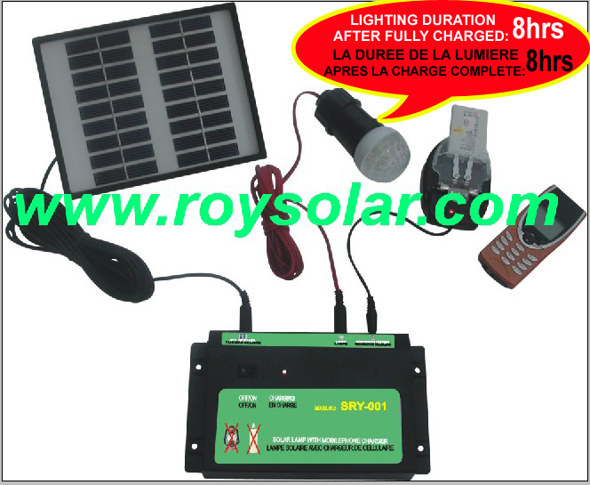 Low Cost Solar Lighting System