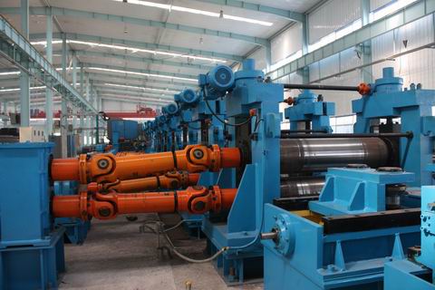 Multifunctional cold formed section production line