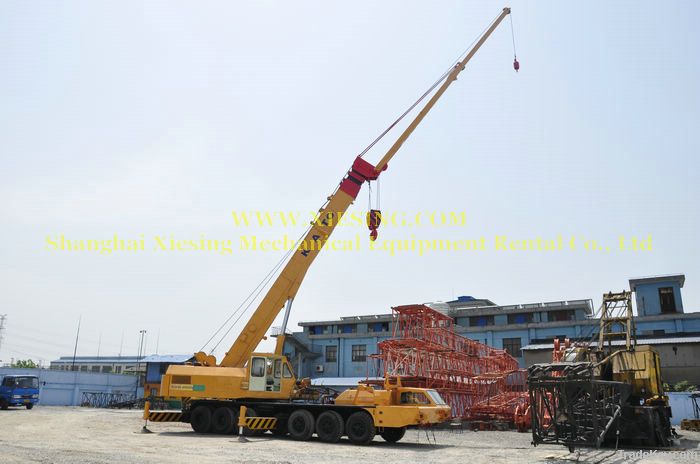 KATO 80ton used truck crane NK800 used telescopic boom crane