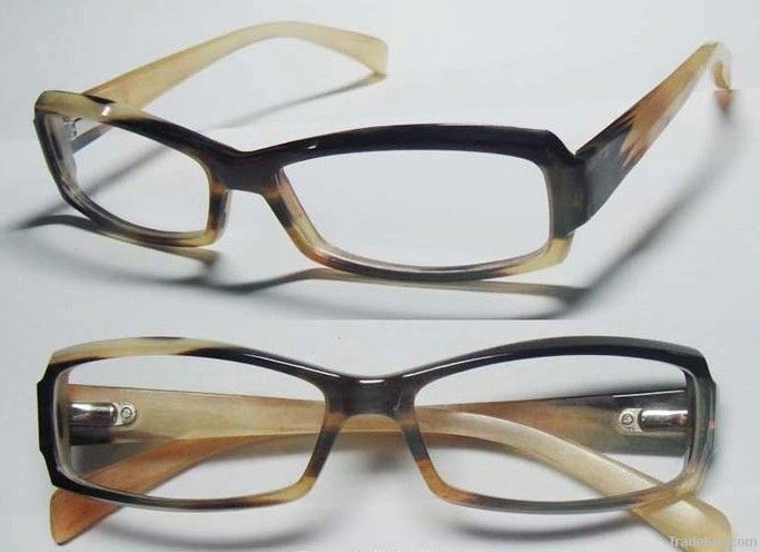 OEM / ODM Custom Design Handmade Eyeglasses / Wooden Glasses Frame For