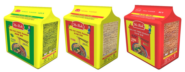 [Mr.Park] 98% Fat Free instant noodle Ramen