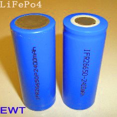 LiFePo4 battery packs for e-bike