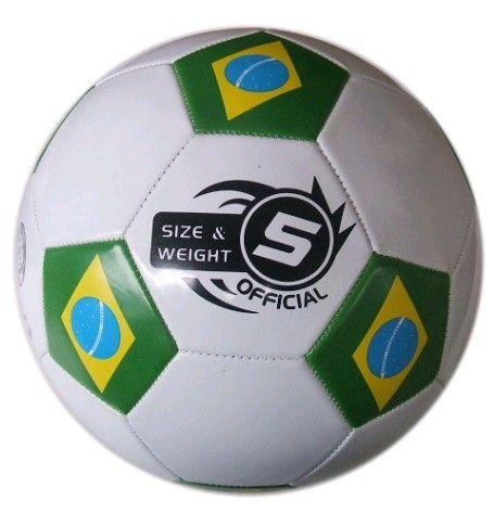 PVC Machine Stitched soccer ball for promotion