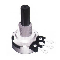 carbon potentiometer with insulated shaft series