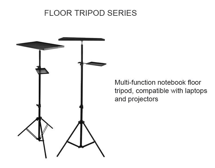 Universal Projector Bracket Aluminum Pallet Anti-scratch Floor Projector Stand Suit For Laptop And Projector Stand