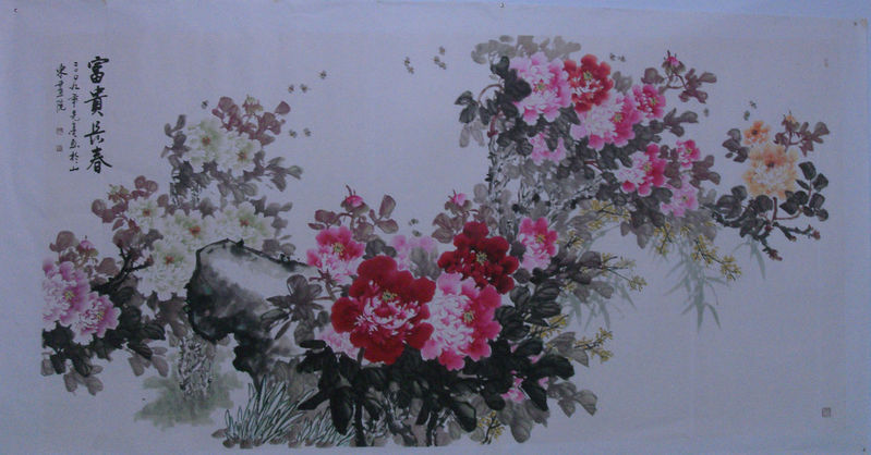 chinese traditional ink and wash (water color)painting