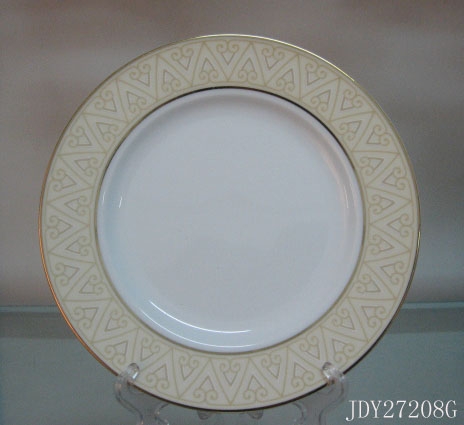 porcelain ceramic dinner plate