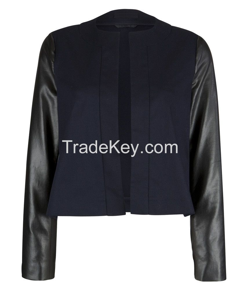 leather Fashion Coat