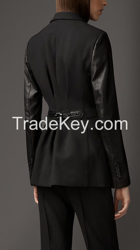 leather Fashion Coat
