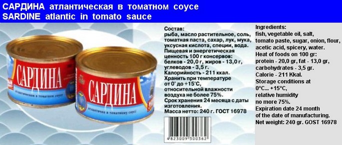 Canned fish