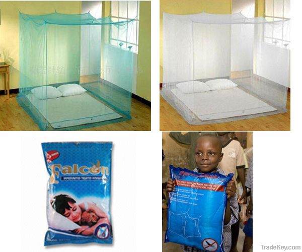 Long lasting insecticide treated nets LLINs