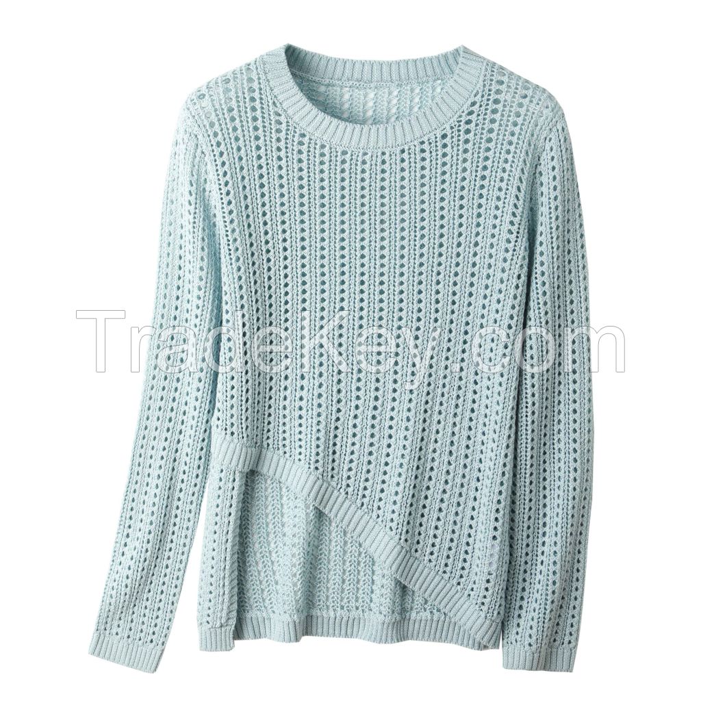 2026 Lady's Woollen Sweater Unique design sense