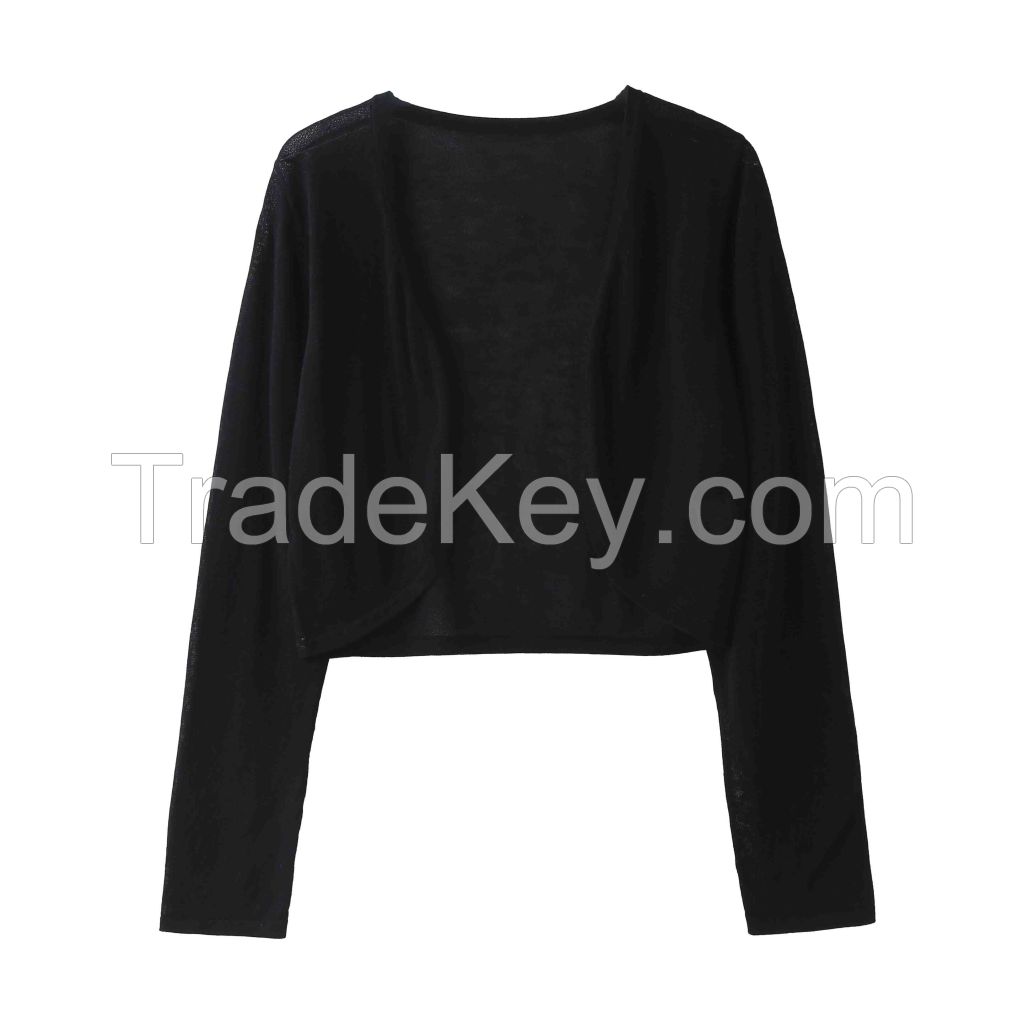 2026 Lady's Lyocell Coat Open-front cardigan