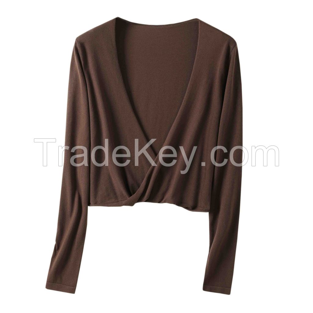 2026 Girl's Clothing  Knit Pullover Long-sleeve