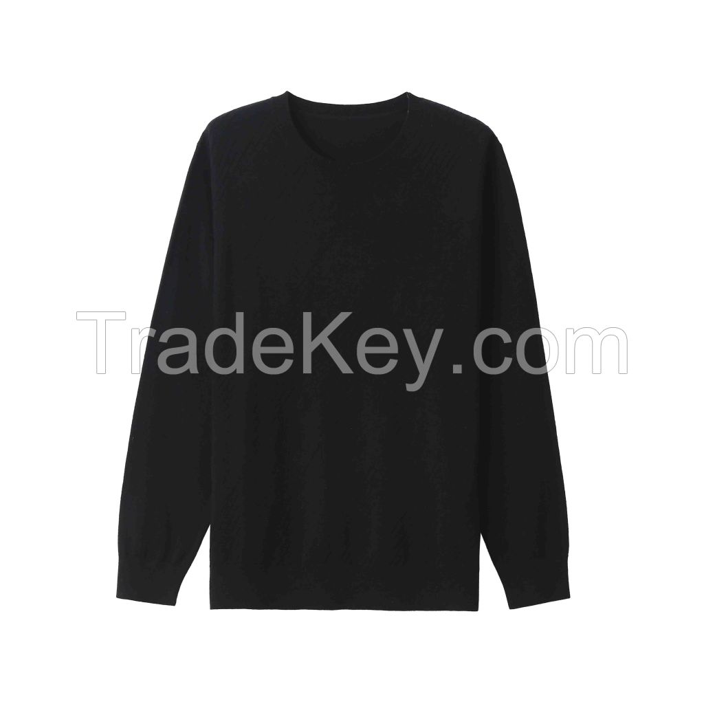 2026 Men's Woollen Sweater Crewneck  Versatile Top