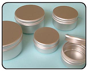 Small round Tin cans