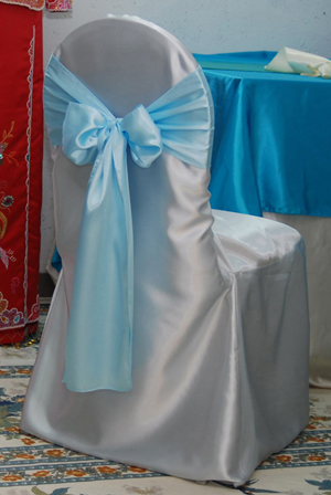 wedding chair cover