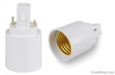 G24 to E27 lamp holder adapter