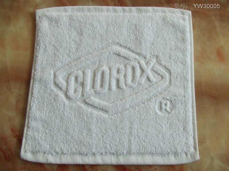 plain and jacquard square towel