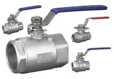 2pc Ball Valve (high pressure ball valve, stainless steel ball valve