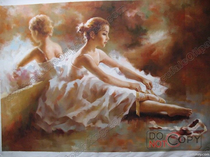 figure oil painting PL002