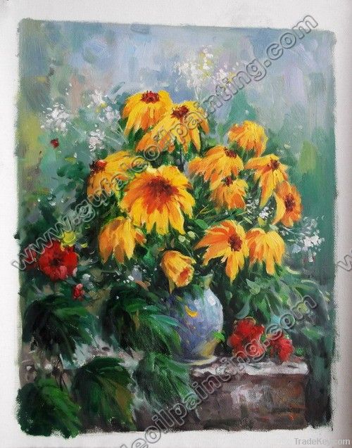 Flower Oil Painting FL072