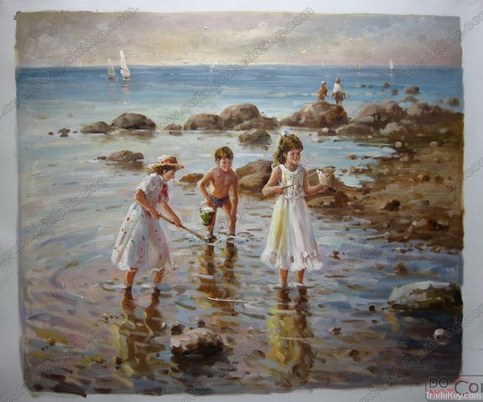 Beach Oil Painting BC238