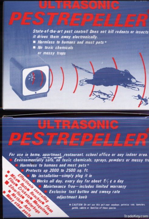 Ultrasonic Pest Repellent  (family use)