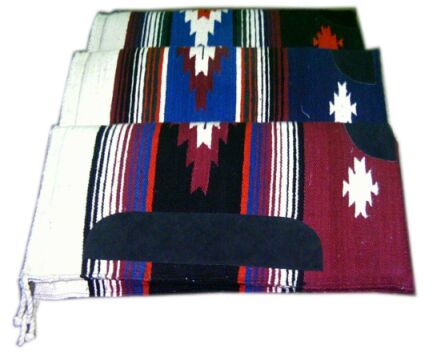 Cashmilon Saddle Blanket 34"x36" Zip Pattern
