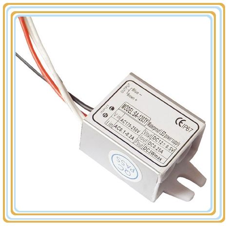 3W 350Ma Constant Current LED Waterproof Lighting Driver