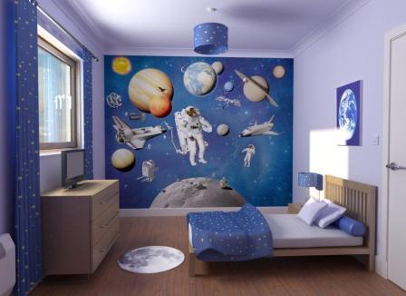 Space Adventure Wallpaper Murals
