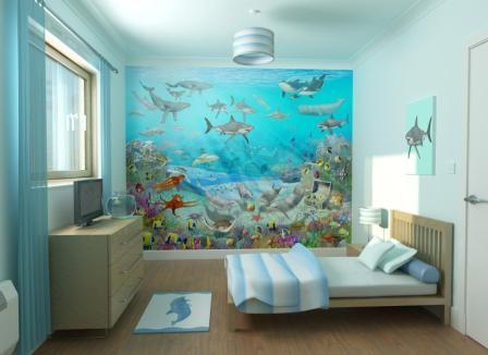 Sea Adventure Childrens Wallpaper Murals